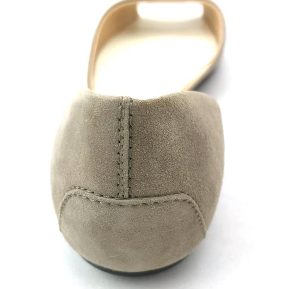 TOD'S Open Toe Cutout Flats in 100% Italian Suede - Picture 4 of 7